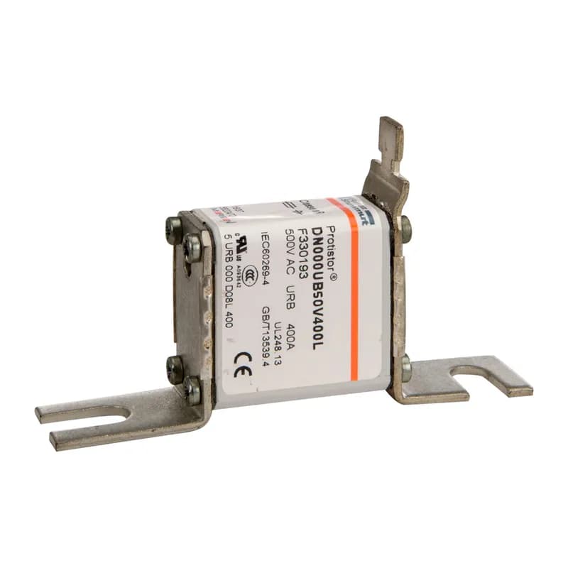 Square Body High-Speed Fuse Protistor® Size NH 000 aR 500VAC IEC 400A With Striker DIN 80 Blades