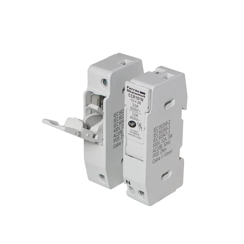Fuse Holder Size 8x32 IEC 400VAC 3-Pole compact DIN rail IP20
