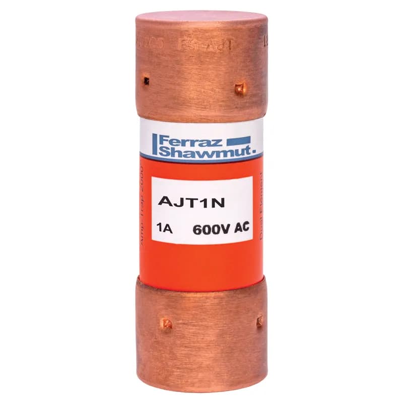 Fuse AJT - Class J - Time-delay 600VAC 500VDC 1A Ferrule Amp-Trap 2000®