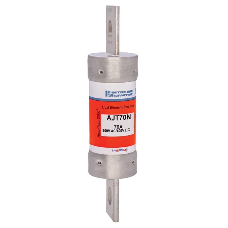 Fuse AJT - Class J - Time-delay 600VAC 400VDC 70A Blade Amp-Trap 2000®
