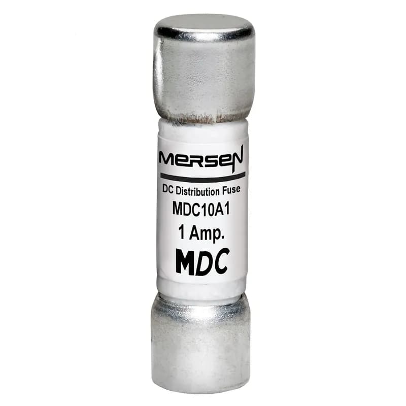 Fuse MDC10A - DC Distribution 750VAC 1000VDC 1A Type Auxiliary Ferrule