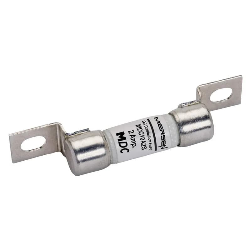 Mersen MDC10A2S - Fuse MDC10A - DC Distribution 750VAC 1000VDC 2A Type Auxiliary Surface Screw Mount