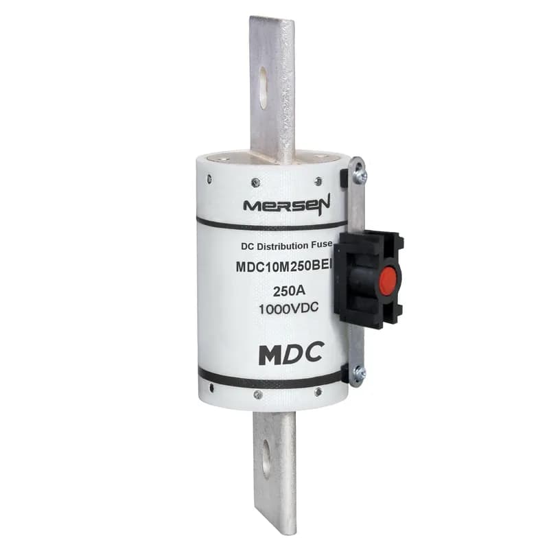Fuse MDC10M - DC Distribution 600VAC 1000VDC 250A Type Blade EI Indicator