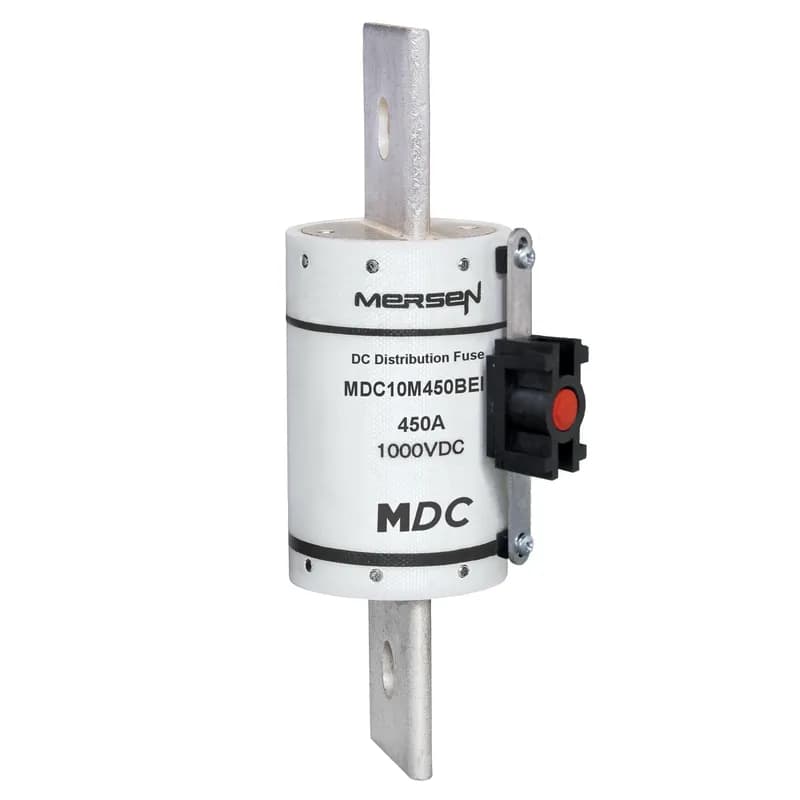 Fuse MDC10M - DC Distribution 600VAC 1000VDC 450A Type Blade EI Indicator
