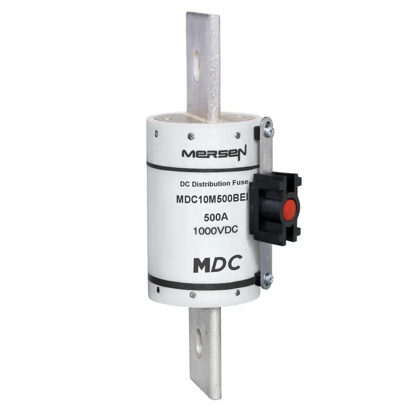 Fuse MDC10M - DC Distribution 600VAC 1000VDC 500A Type Blade EI Indicator