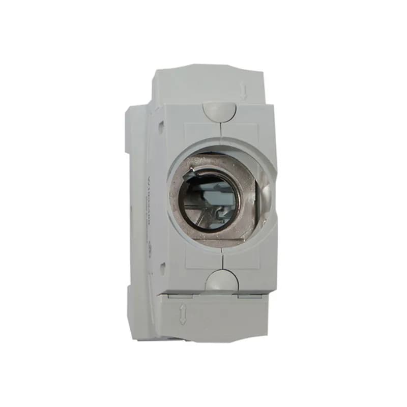 Mersen W1032489 - DIN Fuse base Innozed® Size D01 400VAC 250VDC 16A 1-Pole with touch protection DIN rail acc. EN 60715 mounting E14