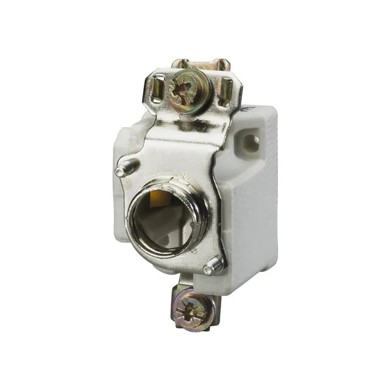 DIN Fuse base Neozed Size D01 400VAC 16A 1-Pole without touch protection Screw mounting Clamping Yoke