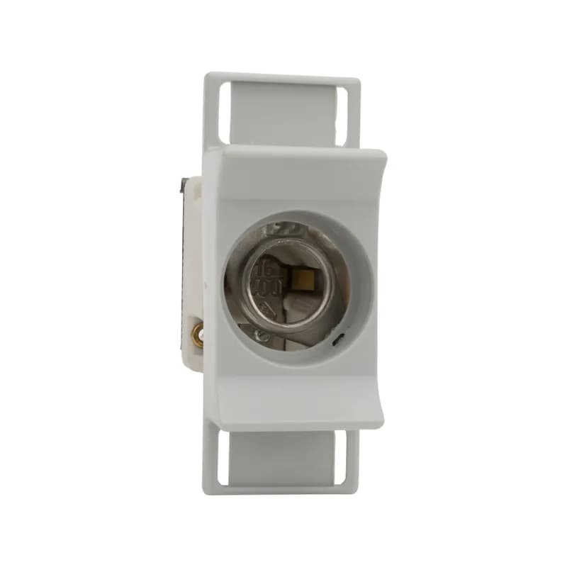 DIN Fuse base Neozed Size D01 400VAC 16A 1-Pole with touch protection DIN Rail mounting Clamping Yoke