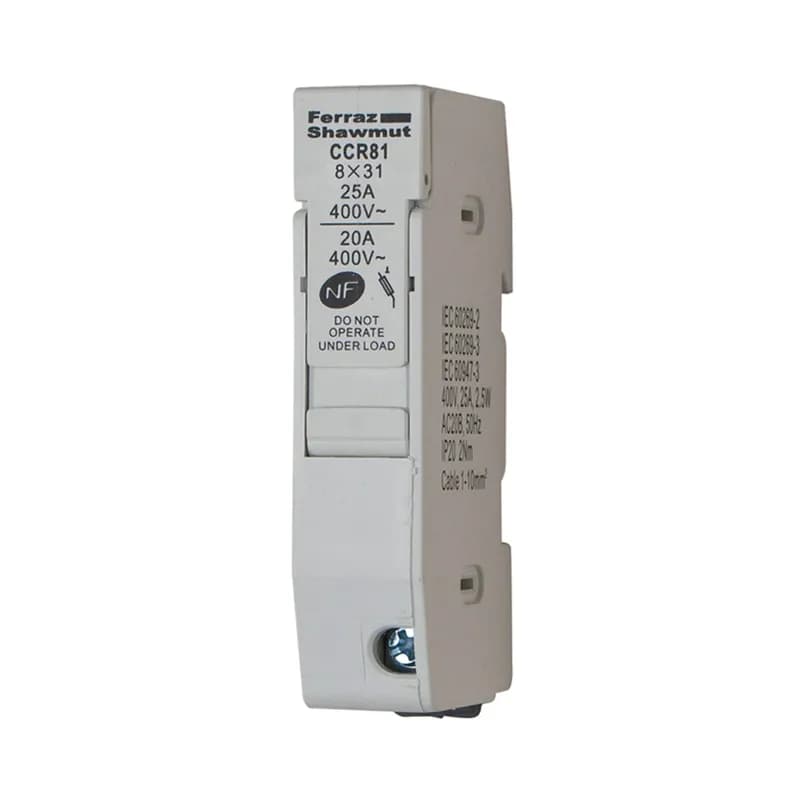 Fuse Holder Size 8x32 IEC 400VAC 1-Pole compact DIN rail IP20