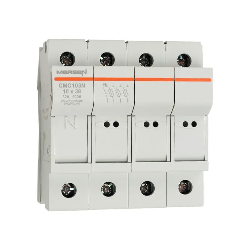 Fuse Holder Modulostar® Size 10x38 IEC 690VAC 690VDC 3-Pole+N IP20