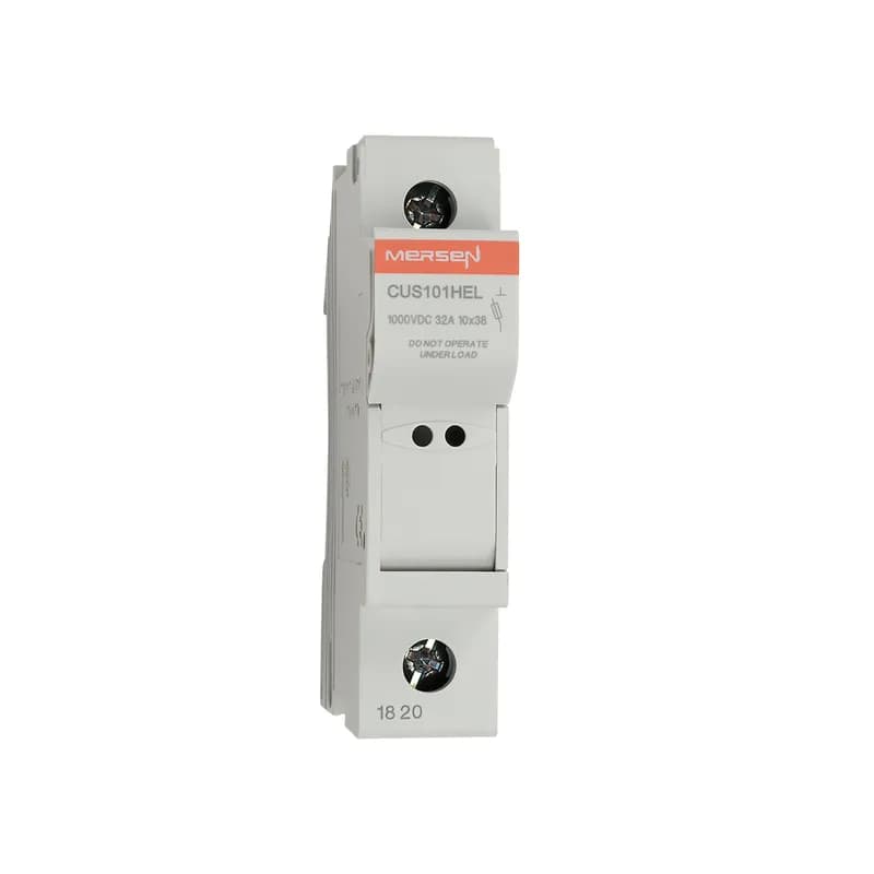 Fuse Holder IEC+UL/CSA Size 10x38 1000VDC IEC 1000VDC UL 1-Pole DIN Rail mounting
