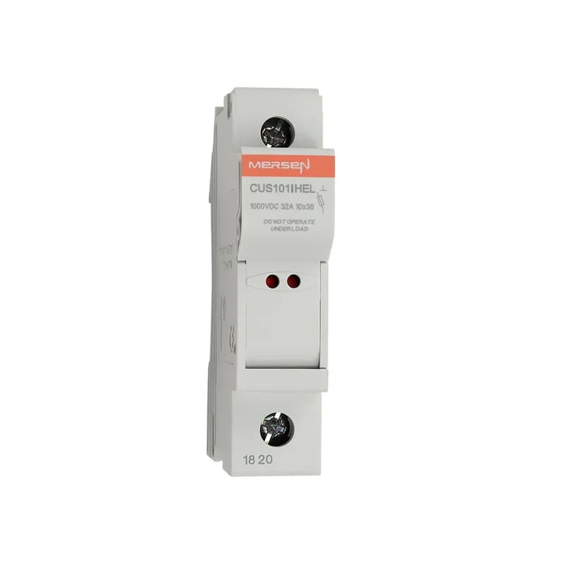 Fuse Holder IEC+UL/CSA Size 10x38 1-Pole DIN Rail mounting