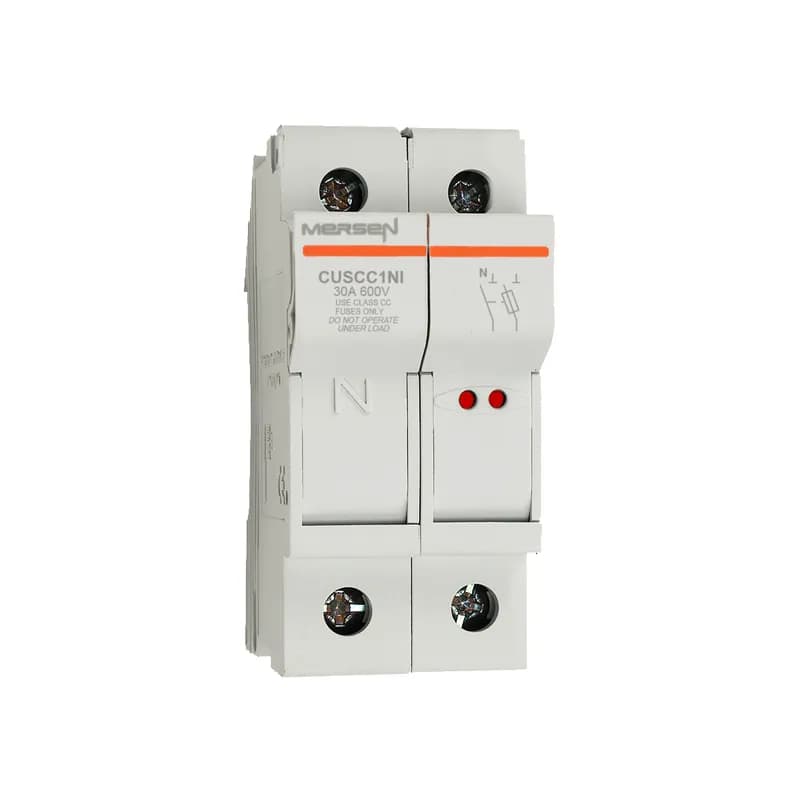 Mersen L1062794 - Fuse Holder Modulostar® 600VAC 600VDC Class CC 1-Pole+N Visual Indicator