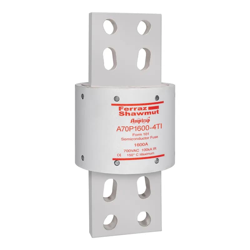 High Speed Fuse Amp-Trap® A70P 700VAC 650VDC 1600A Bolted Blade TI Indicator
