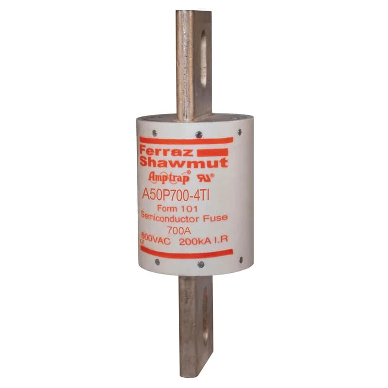 Mersen A50P700-4TI - High Speed Fuse Amp-Trap® A50P 500VAC 450VDC 700A Blade TI Indicator