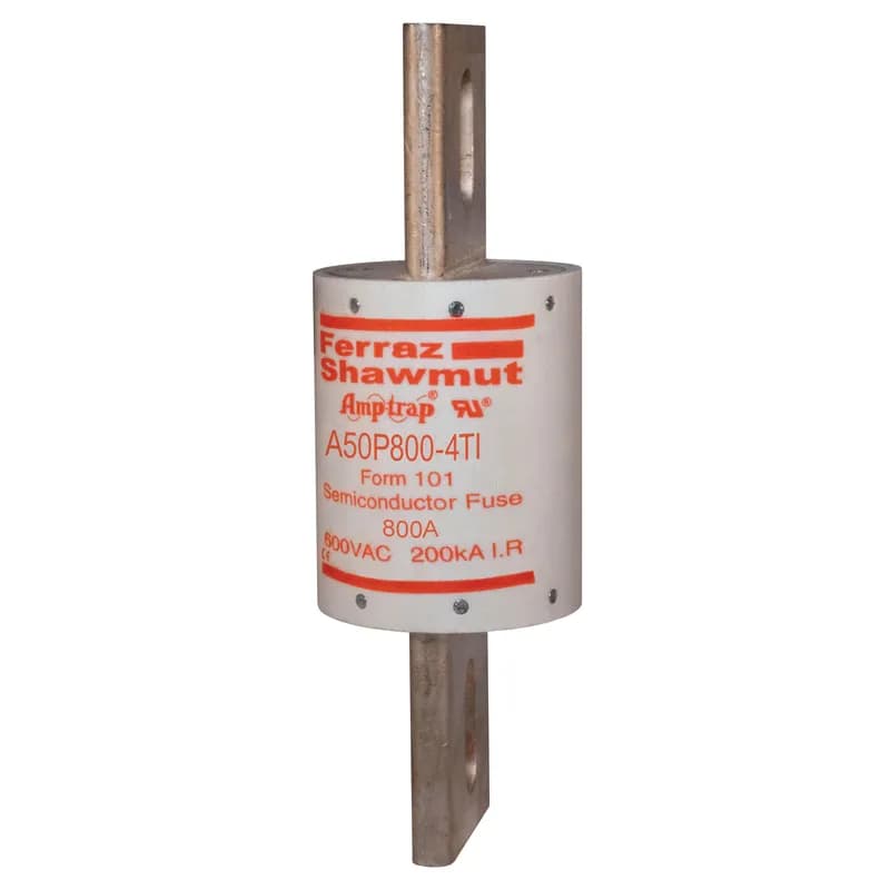 Mersen A50P800-4TI - High Speed Fuse Amp-Trap® A50P 500VAC 450VDC 800A Blade TI Indicator