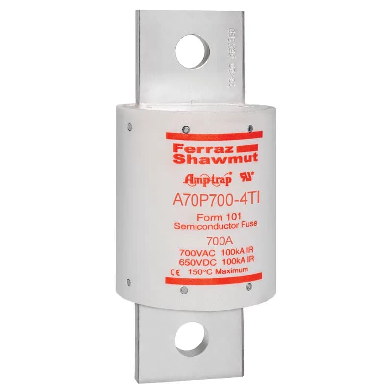 High Speed Fuse Amp-Trap® A70P 700VAC 650VDC 700A Bolted Blade TI Indicator