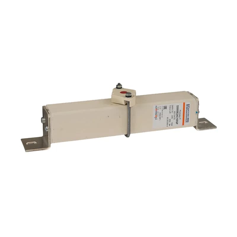 Square Body High-Speed Fuse Protistor® Size 300 aR 2400VDC IEC 100A With Striker L Brackets