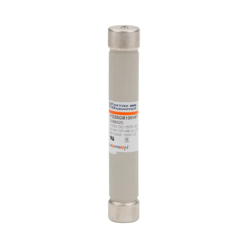 High-Speed Cylindrical Fuse Protistor® Size 20x127 gR (gRC) 1000VDC IEC 50A