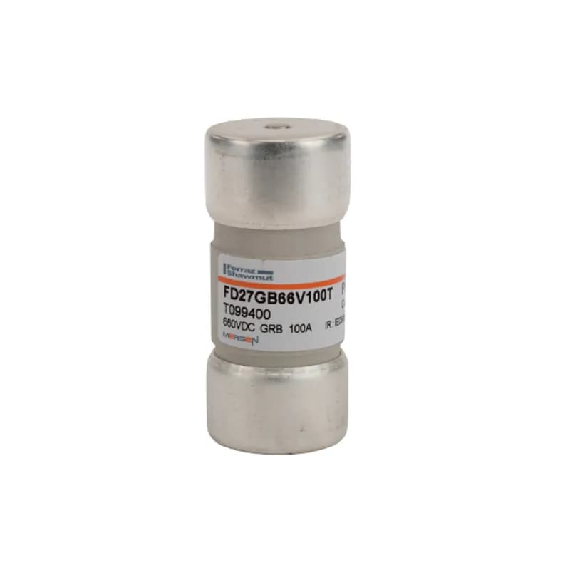 Mersen T099400 - High-Speed Cylindrical Fuse Protistor® Size 27x60 gR (gRB) 660VDC IEC 100A With Striker