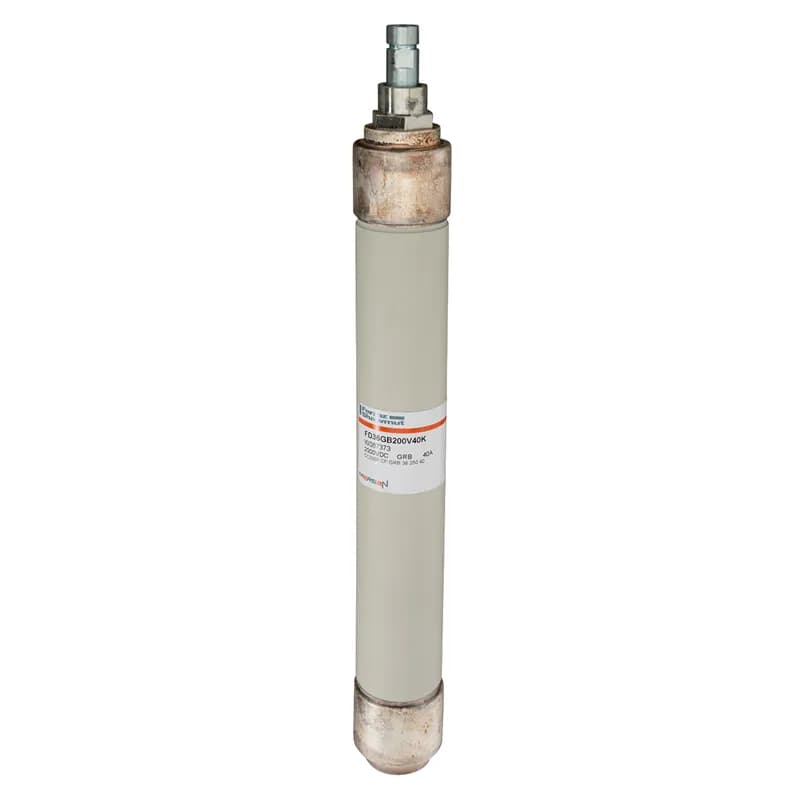 High-Speed Cylindrical Fuse Protistor® Size 36x250 gR (gRB) 2000VDC IEC 40A With Striker