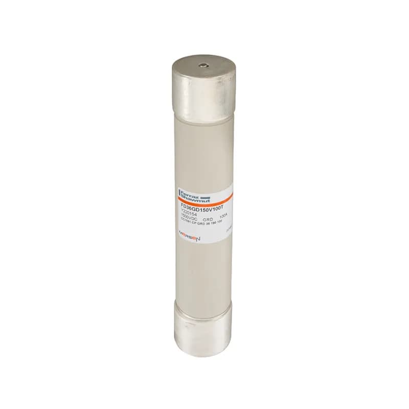 High-Speed Cylindrical Fuse Protistor® Size 36x190 gR (gRD) 1500VDC IEC 100A With Striker