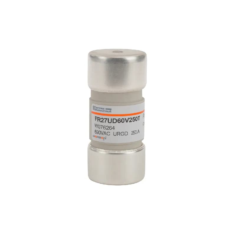 High-Speed Cylindrical Fuse Protistor® Size 27x60 aR 600VAC IEC 250A With Striker