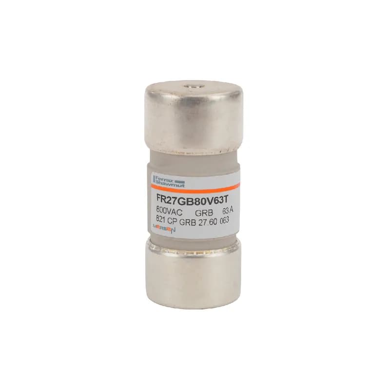 High-Speed Cylindrical Fuse Protistor® Size 27x60 gR 800VAC IEC 63A With Striker