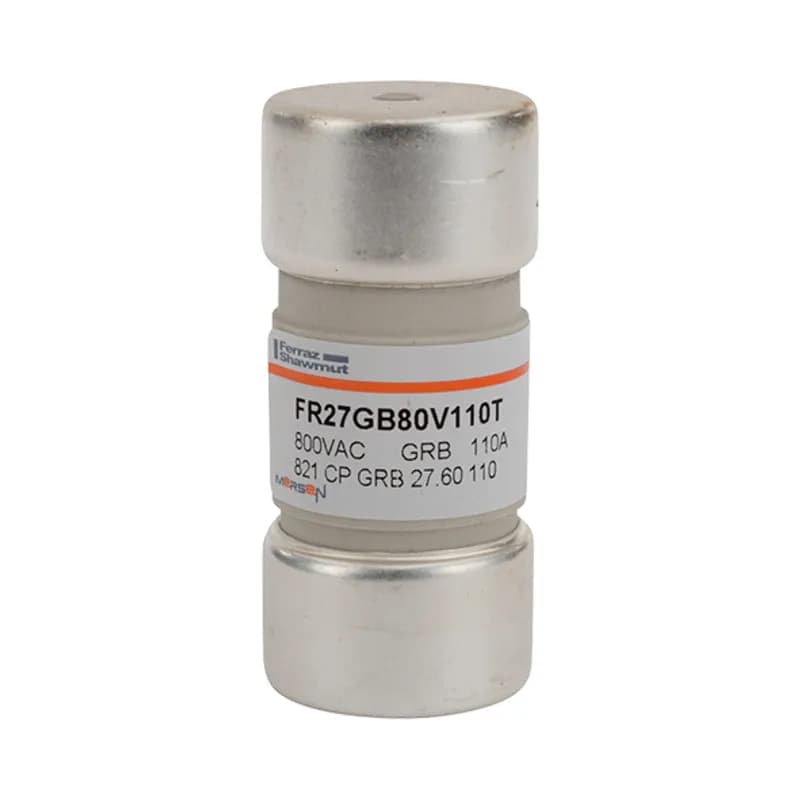 Mersen E221448 - High-Speed Cylindrical Fuse Protistor® Size 27x60 gR 800VAC IEC 110A With Striker