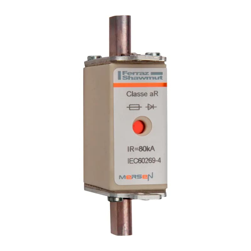 Square Body High-Speed Fuse Protistor® NH Size 000 aR 690VAC IEC 700VAC UL 160A With Double indicator Plain Blades