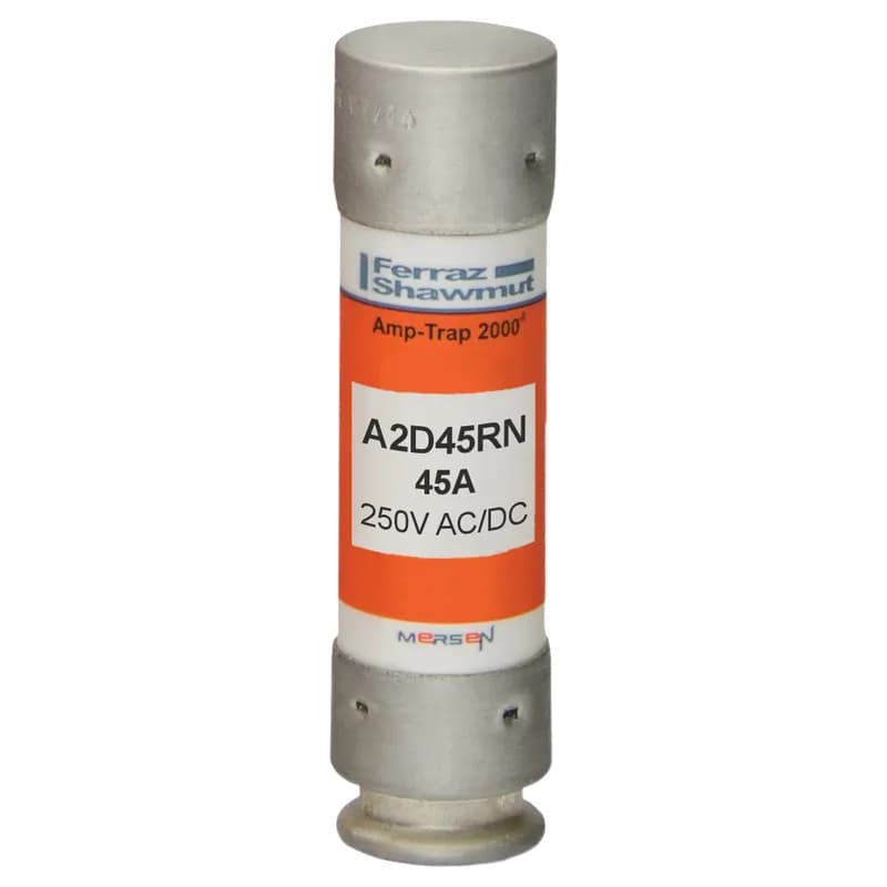 Fuse A2D-R - Class RK1 - Time-Delay 250VAC 250VDC 45A Ferrule Amp-Trap 2000®