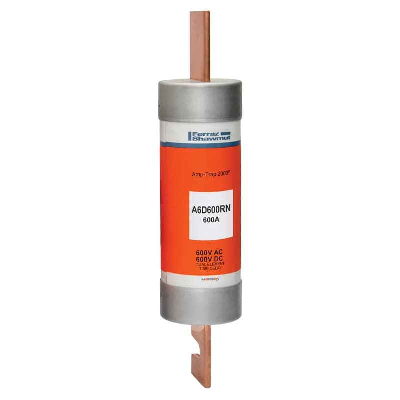 Fuse A6D-R - Class RK1 - Time-Delay 600VAC 600VDC 600A Blade Amp-Trap 2000®