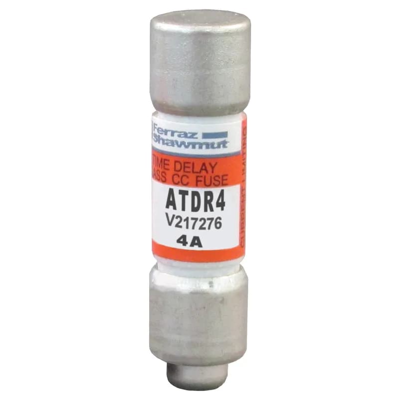 Fuse ATDR - Class CC - Time-Delay 600VAC 300VDC 4A Ferrule Amp-Trap 2000® 6 pack