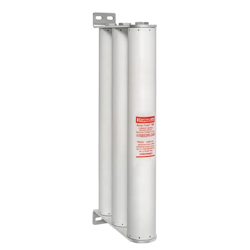 Back-Up R-Rated Medium Voltage Fuse 15500VAC 24X Mounting: Bolted Style: D0R0 Visual Indicator Amp-Trap®
