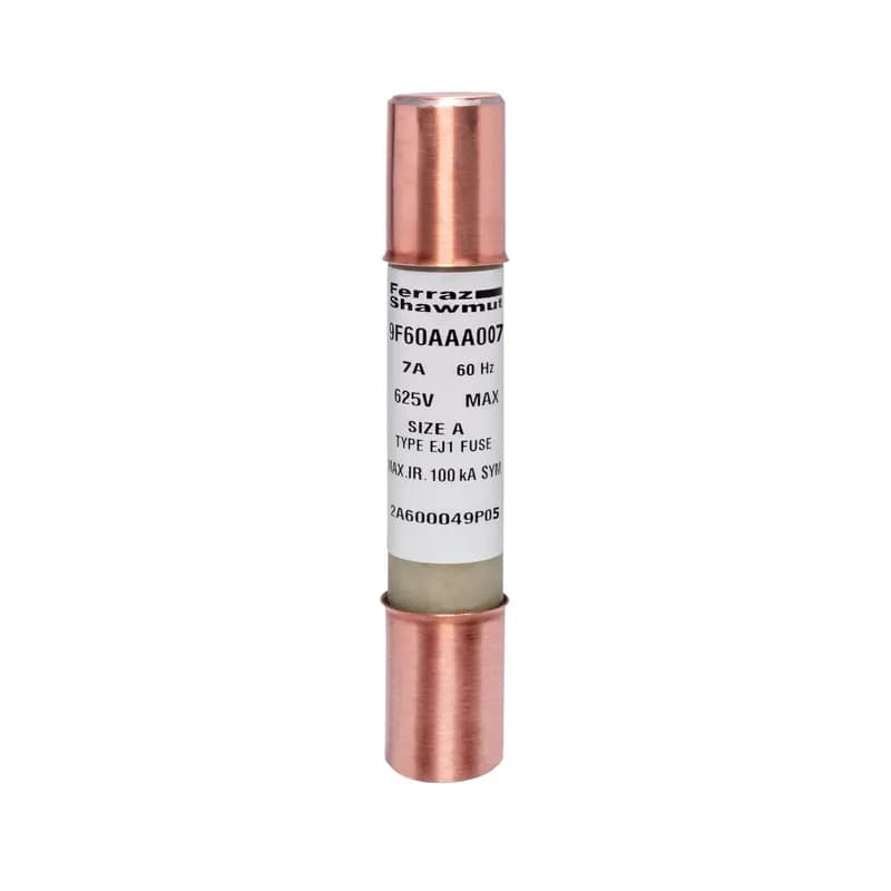Mersen 9F60AAA007 - Medium Voltage Potential Transformer Fuse 625VAC 7A Ferrule Series: AAA Amp-Trap®