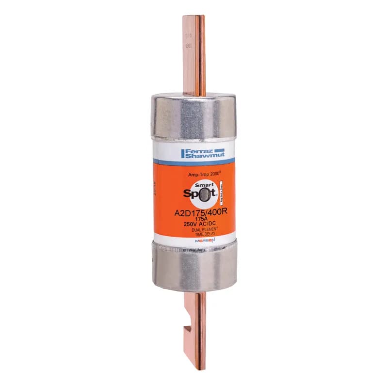 Mersen A2D175/400R - Reducer Fuse A2D-R - Class RK1 - Time-Delay 250VAC 250VDC 175A Blade SmartSpot® Amp-Trap 2000®