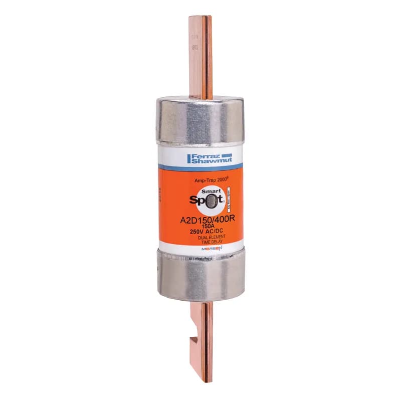Mersen A2D150/400R - Reducer Fuse A2D-R - Class RK1 - Time-Delay 250VAC 250VDC 150A Blade SmartSpot® Amp-Trap 2000®