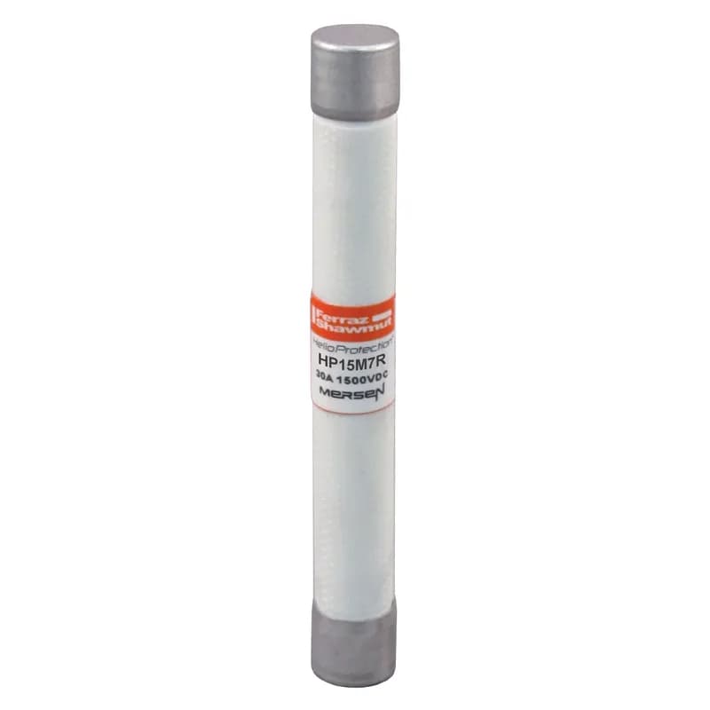 Photovoltaic fuse gPV 1500VDC IEC 1500VDC UL Size 10x85 7A With Ferrule For Clip