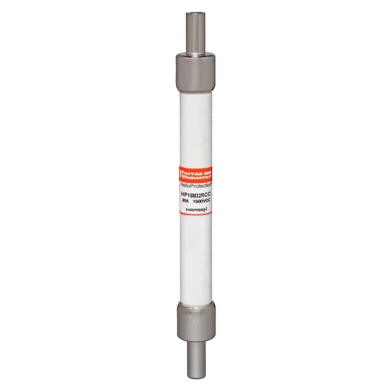 Mersen HP15M32RCC-B - Photovoltaic fuse gPV 1500VDC IEC 1500VDC UL Size 10x85 32A With Crimp Cap For Crimp 50 Pack