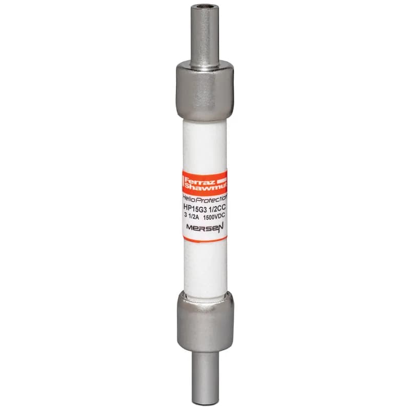 Photovoltaic fuse gPV 1500VDC IEC 1500VDC UL 3.5A With Crimp Cap For Crimp 70 Pack