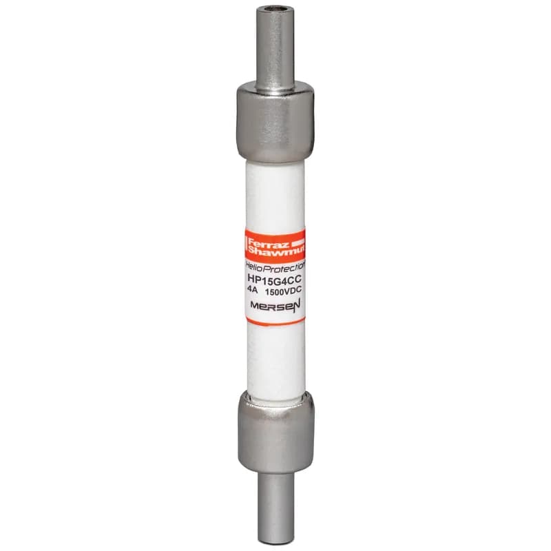 Photovoltaic fuse gPV 1500VDC IEC 1500VDC UL 4A With Crimp Cap For Crimp 70 Pack