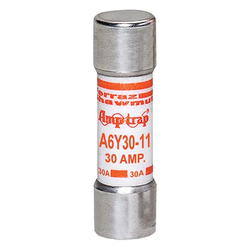 Fuse A6Y 600VAC 500VDC 30A Type 11 Ferrule Amp-Trap®