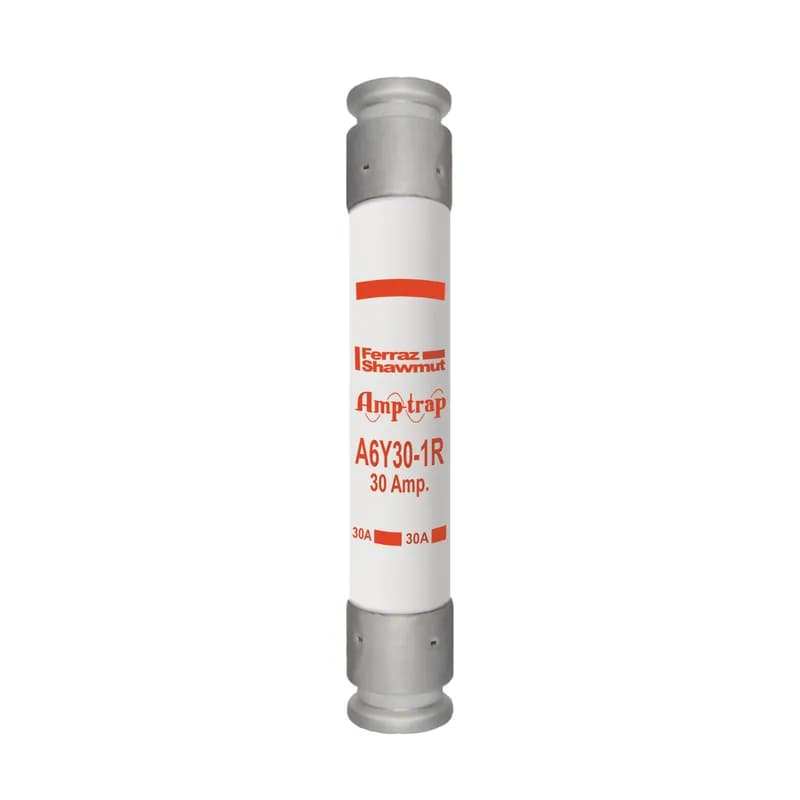 Fuse A6Y 600VAC 500VDC 30A Type 1R Ferrule Amp-Trap®
