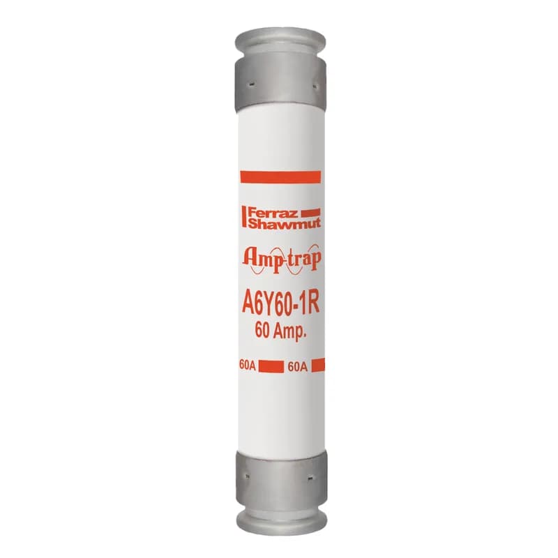 Fuse A6Y 600VAC 500VDC 60A Type 1R Ferrule Amp-Trap®