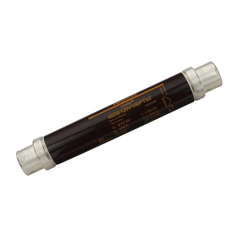 High Voltage DIN Back-up fuse for Transformer Limitor® VDE T402 12kVAC IEC 100A With d78mm, L292mm Thermal Striker 80N Low power losses