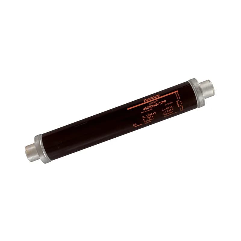 High Voltage DIN Back-up fuse for Transformer Limitor® VDE T4 24kVAC IEC 100A d78mm, L442mm With Striker Standard 80N