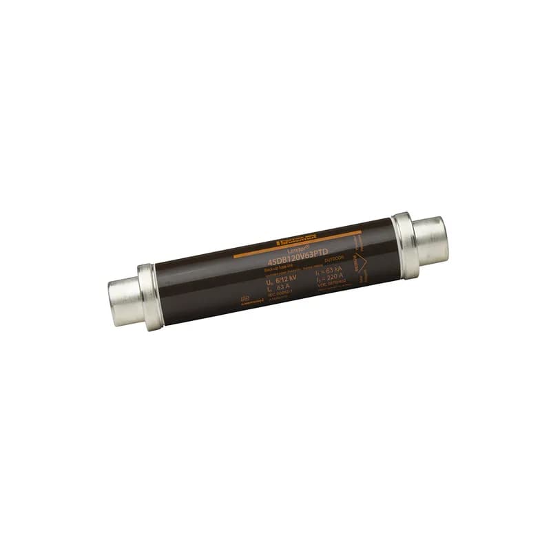 High Voltage DIN Back-up fuse for Transformer Limitor® VDE T402 12kVAC IEC 63A d65mm, L292mm With Thermal Striker 80N