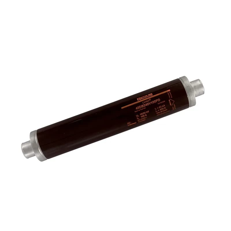 Mersen R1000262 - High Voltage DIN Back-up fuse for Transformer Limitor® VDE T402 24kVAC IEC 100A d88mm, L442mm With Striker 80N