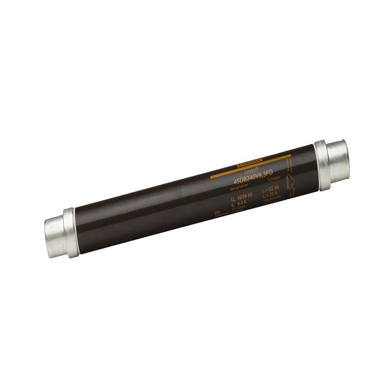 High Voltage DIN Back-up fuse for Transformer Limitor® VDE T402 24kVAC IEC 6.3A d56mm, L442mm With Striker 80N