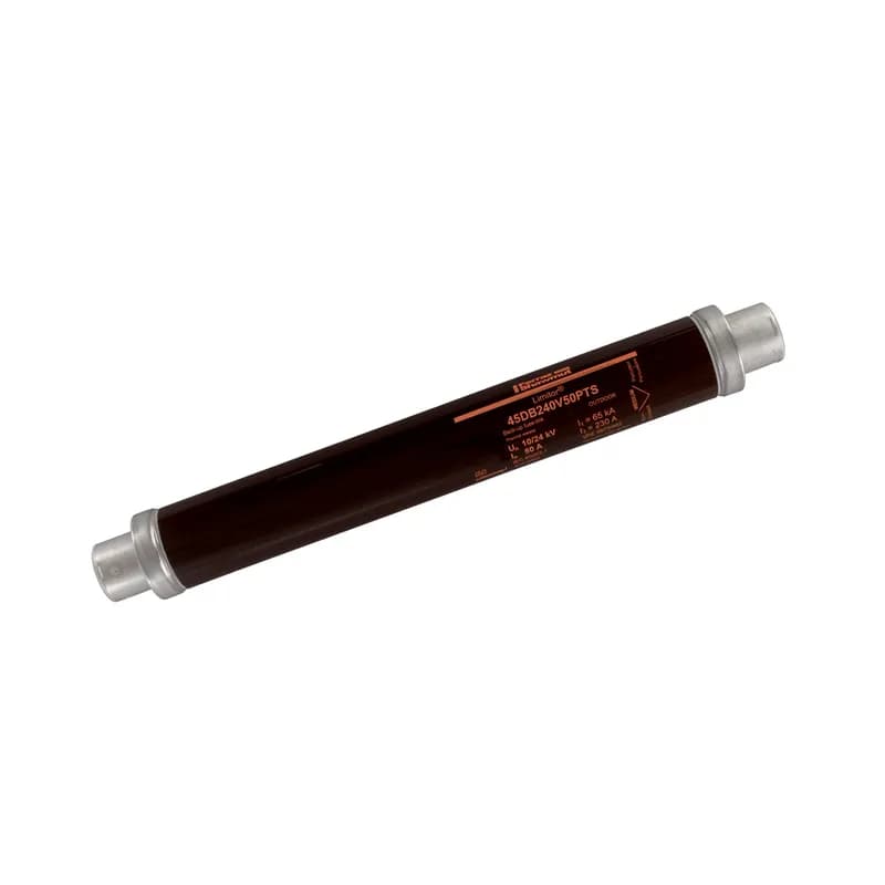High Voltage DIN Back-up fuse for Transformer Limitor® VDE T402 24kVAC IEC 50A d65mm, L442mm With Thermal Striker 80N Low power losses